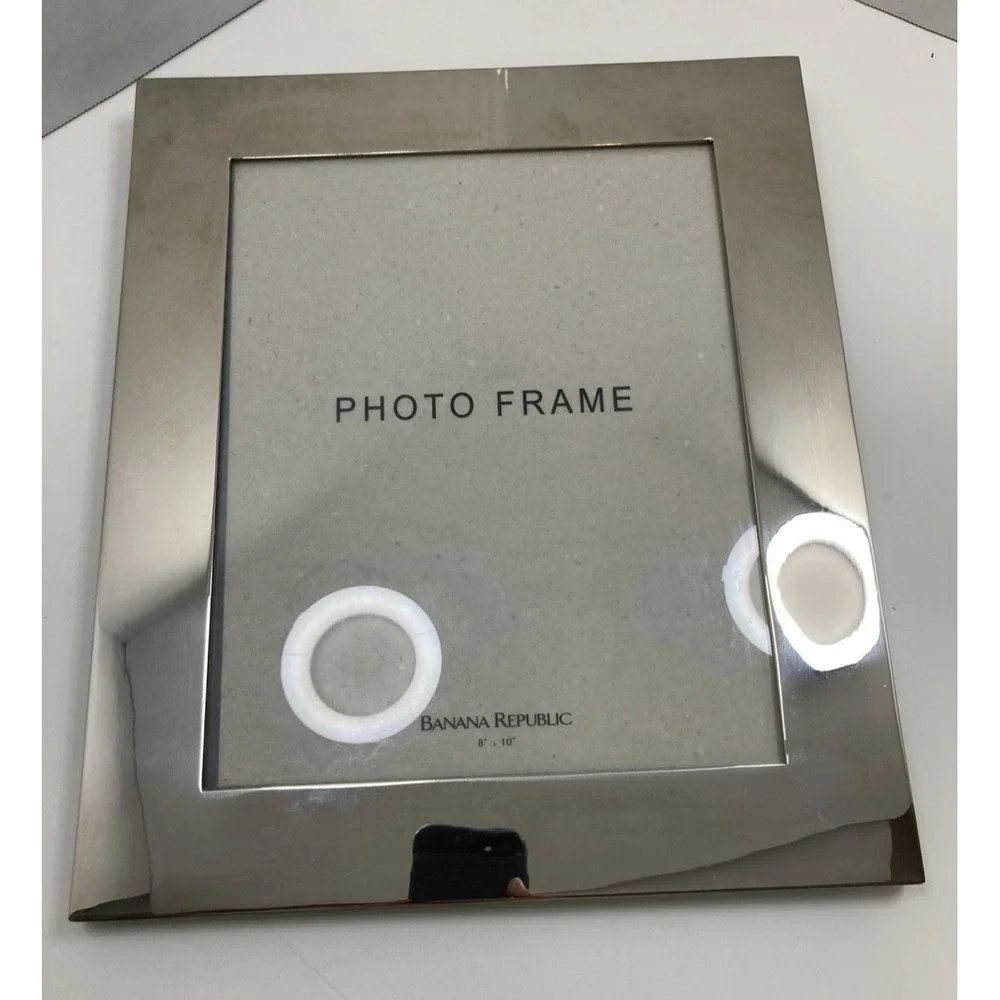 Vintage Banana Republic 8 x 10 inch Silver‎ Photo Frame